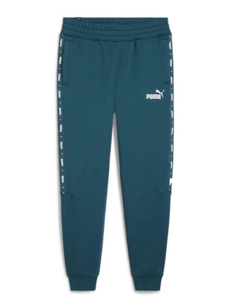 Штани чоловічі Puma ESS+ Tape Sweatpants FL cl зелені 84904208 — фото 2