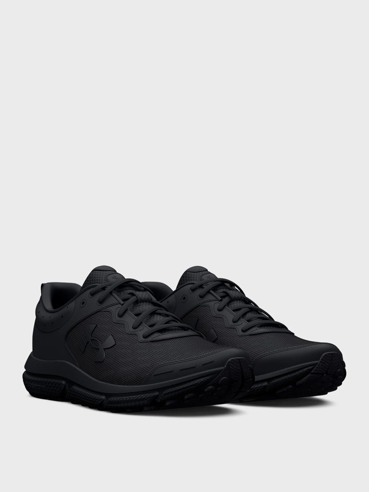 Кросівки чоловічі Under Armour UA Charged Assert 10 чорні 3026175-004 изображение 3