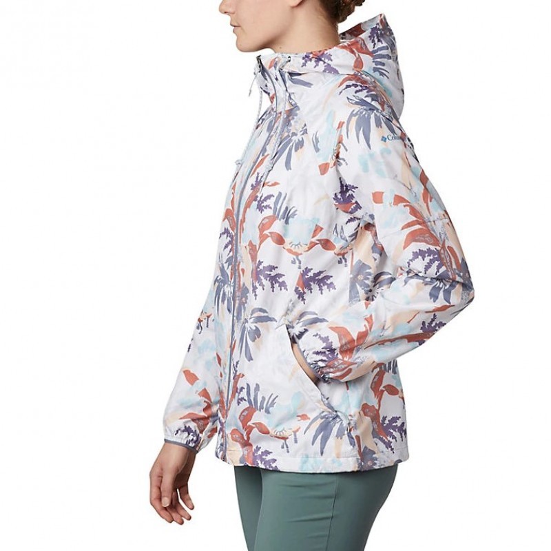 Ветровка женская Columbia Side Hill Printed Windbreaker 1886861-556 — фото 2