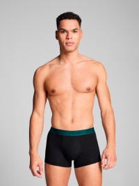 Нижнее белье мужское Puma PUMA MEN EVERYDAY TRUNK 2P зеленое 93832114 изображение 7