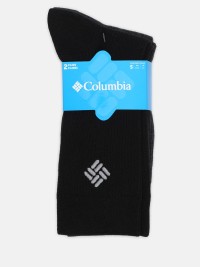 Шкарпетки Columbia Ribbed crew DC чорні S7019481-BLKGREY изображение 2