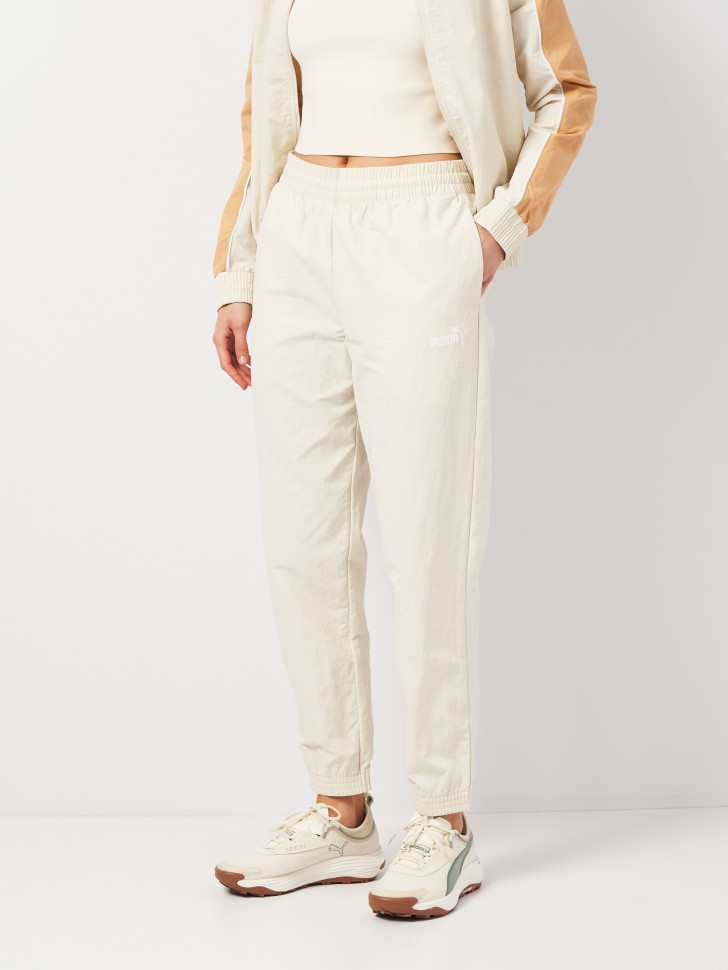 Костюм женский Puma Woven Tracksuit бежевый 68508087 изображение 5
