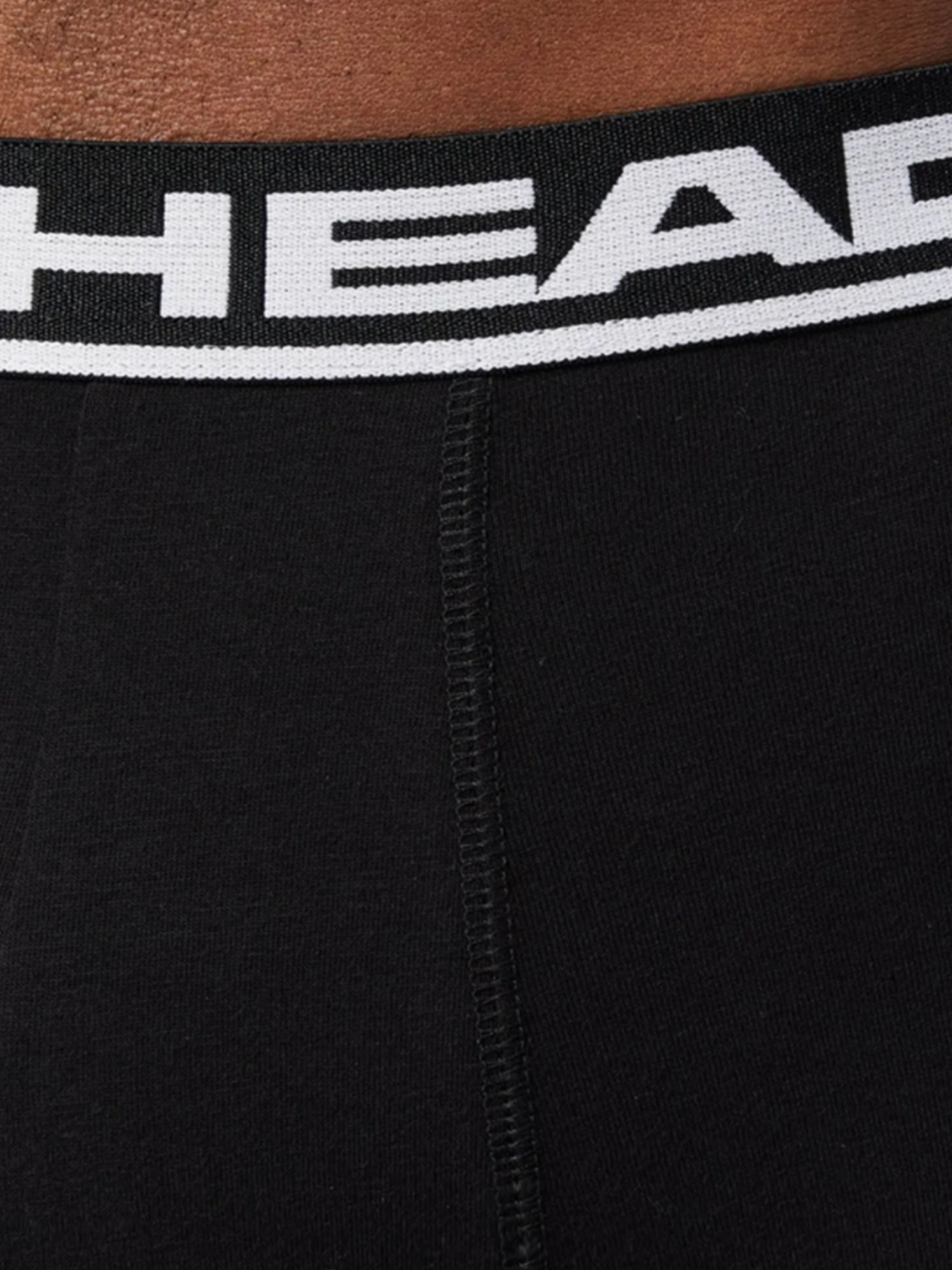 Боксери чоловічі HEAD BASIC BOXER 5P ECOM чорні 701203974010 изображение 5