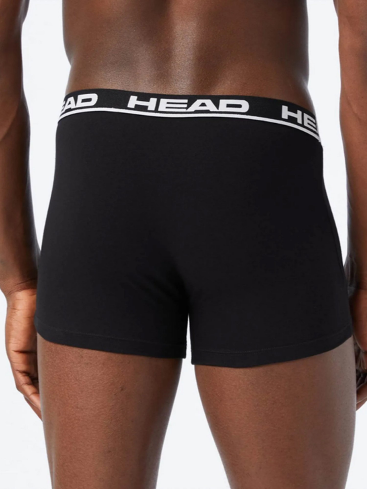 Боксери чоловічі HEAD BASIC BOXER 5P ECOM чорні 701203974010 изображение 6