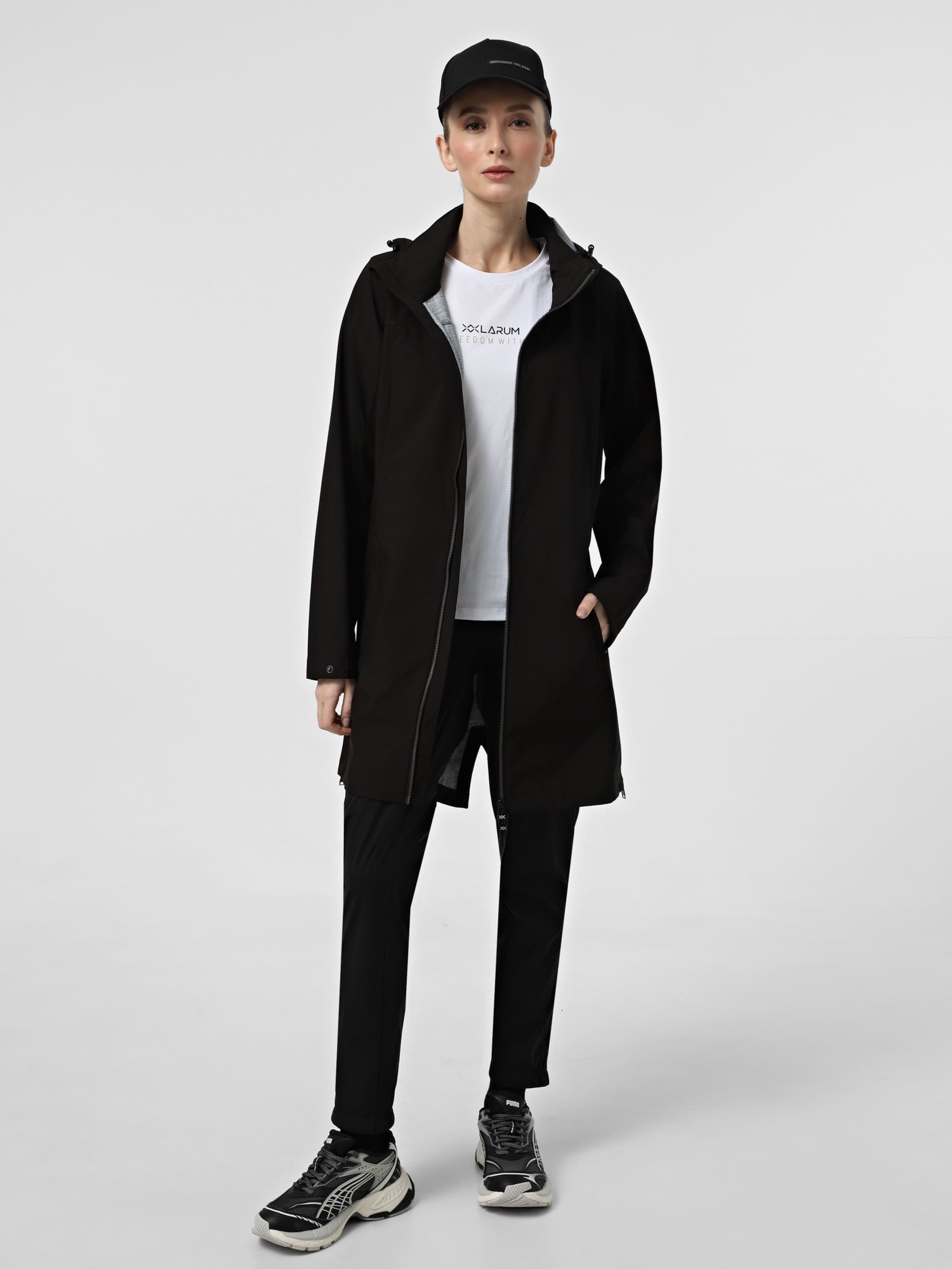 Вітрівка жіноча Larum Moulin чорна 422506-010 изображение 6