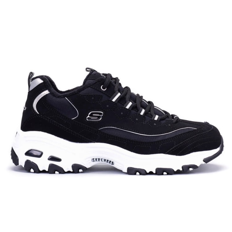 Ботинки женские Skechers D’lites Freeze Talk
 черные 66666125 BLK изображение 1