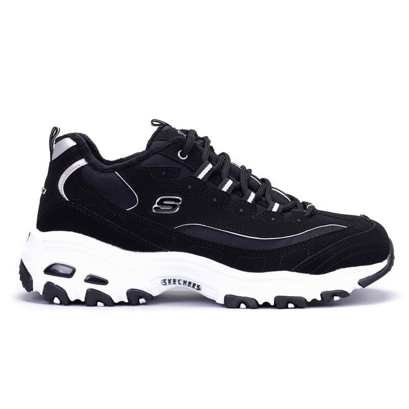 Ботинки женские Skechers D’lites Freeze Talk
 черные 66666125 BLK изображение 1