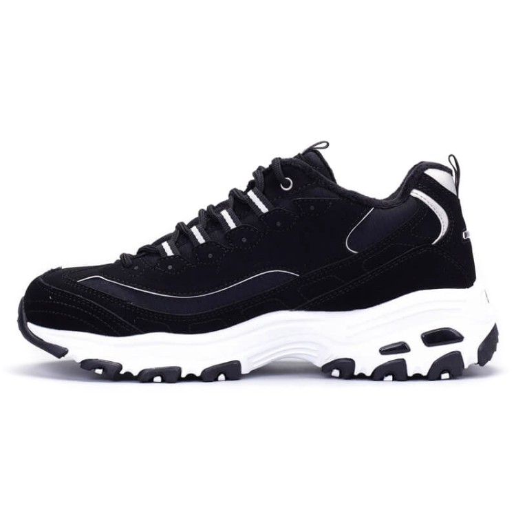 Ботинки женские Skechers D’lites Freeze Talk
 черные 66666125 BLK изображение 2