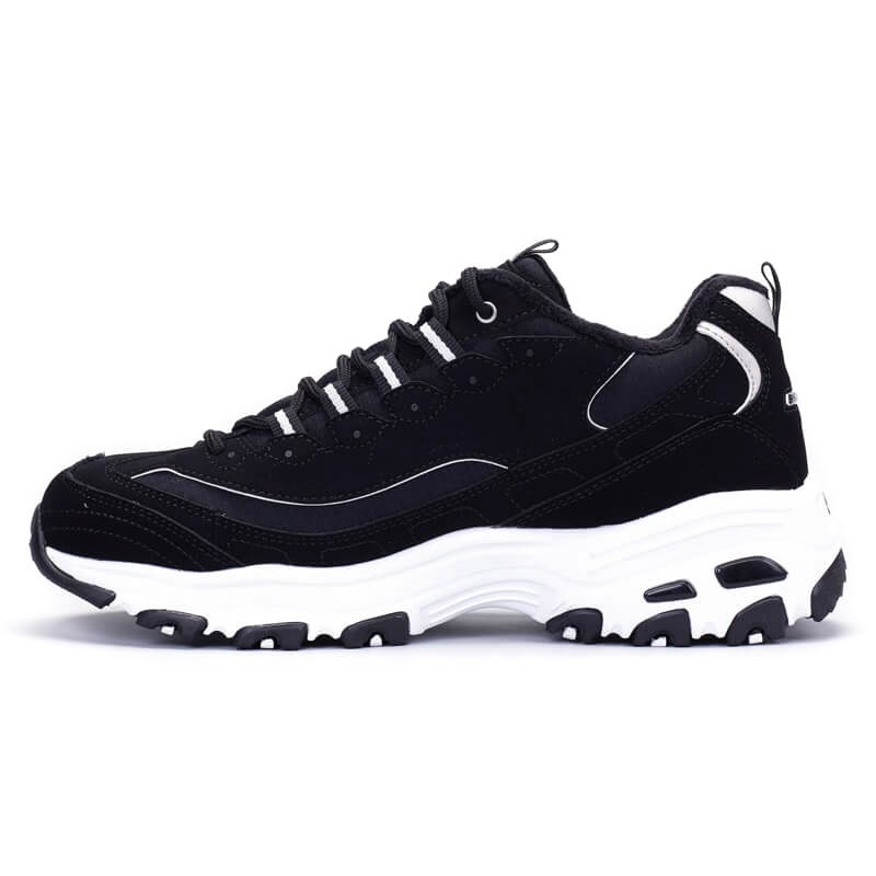 Ботинки женские Skechers D’lites Freeze Talk
 черные 66666125 BLK изображение 2