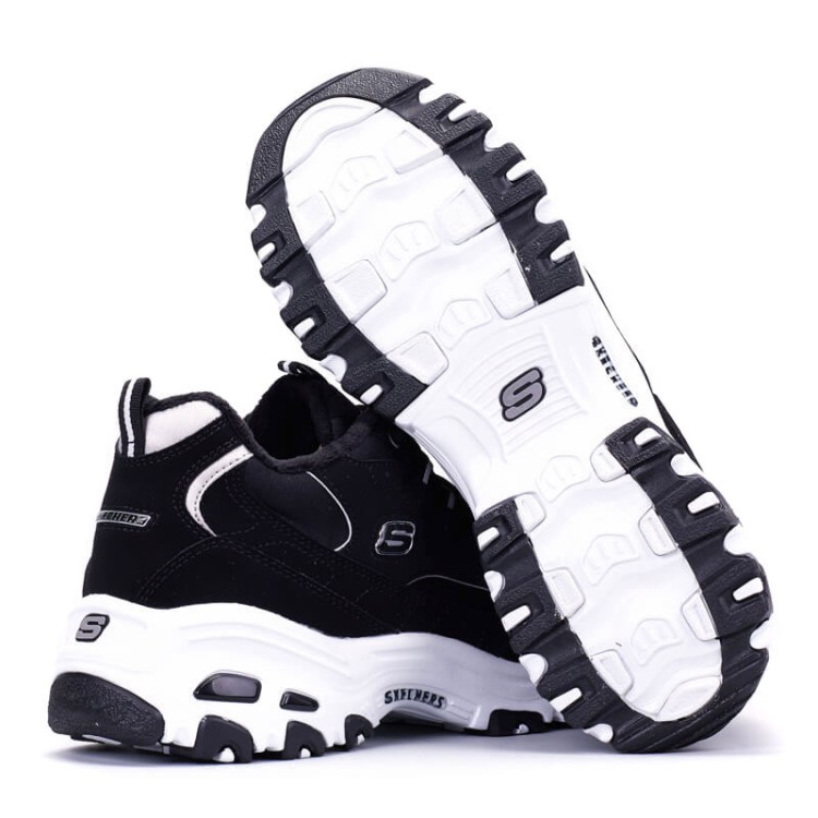 Ботинки женские Skechers D’lites Freeze Talk
 черные 66666125 BLK изображение 5