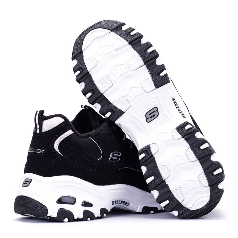 Ботинки женские Skechers D’lites Freeze Talk
 черные 66666125 BLK изображение 5