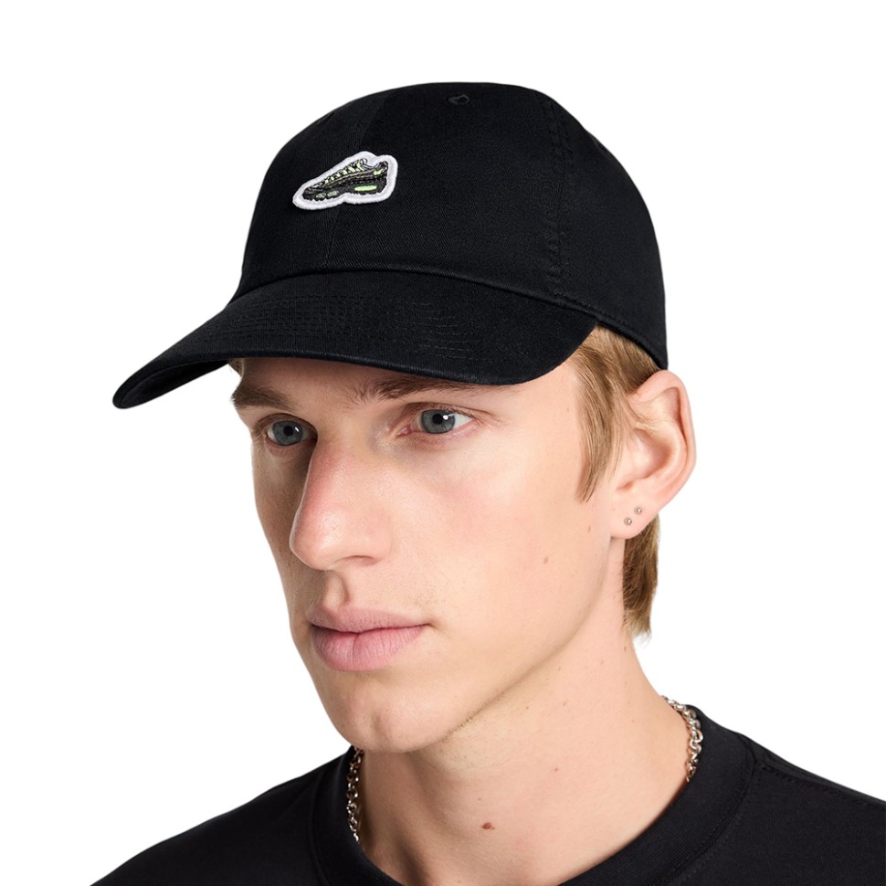 Бейсболка Nike U NK CLUB CAP U CB AM95 PTCH L чорна HJ6984-010 — фото 1