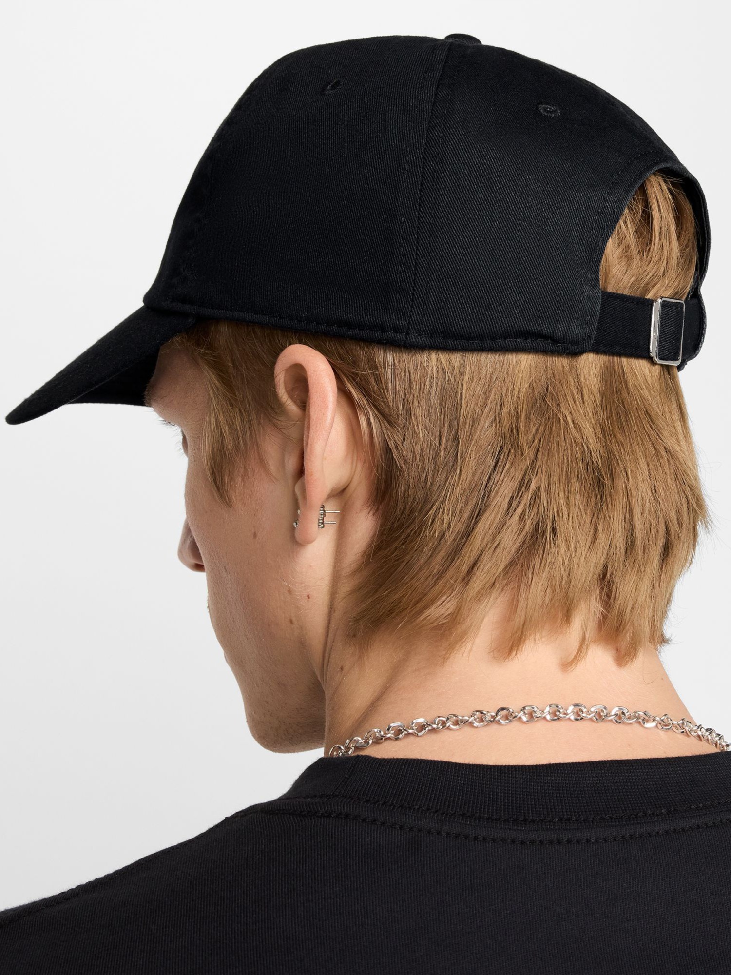 Бейсболка  Nike U NK CLUB CAP U CB AM95 PTCH L черная HJ6984-010 изображение 3