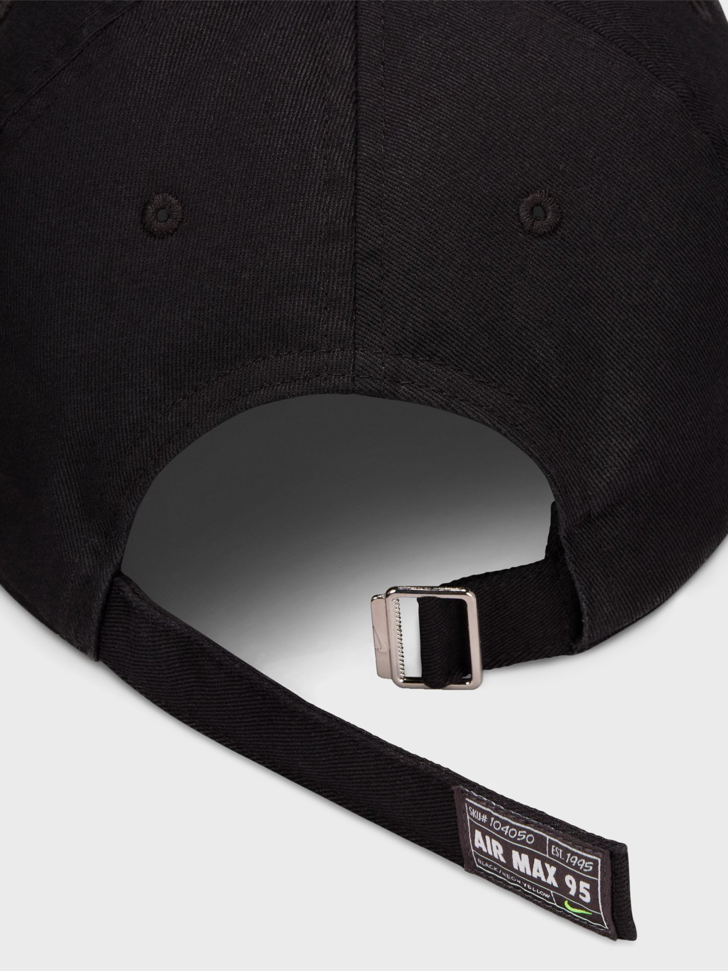 Бейсболка  Nike U NK CLUB CAP U CB AM95 PTCH L черная HJ6984-010 изображение 7