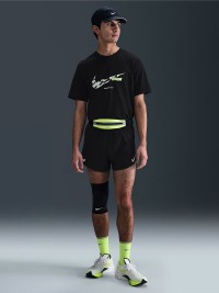 Футболка мужская Nike M NK TEE ELITE ENTRY черная HJ3684-010 изображение 6