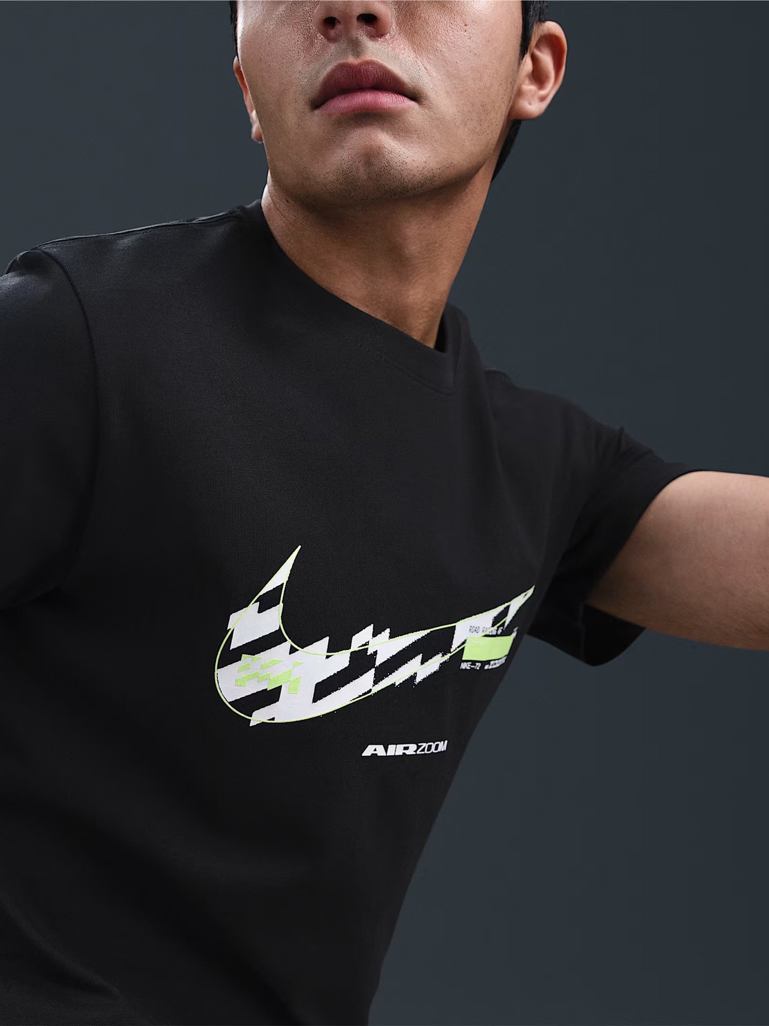 Футболка мужская Nike M NK TEE ELITE ENTRY черная HJ3684-010 изображение 4