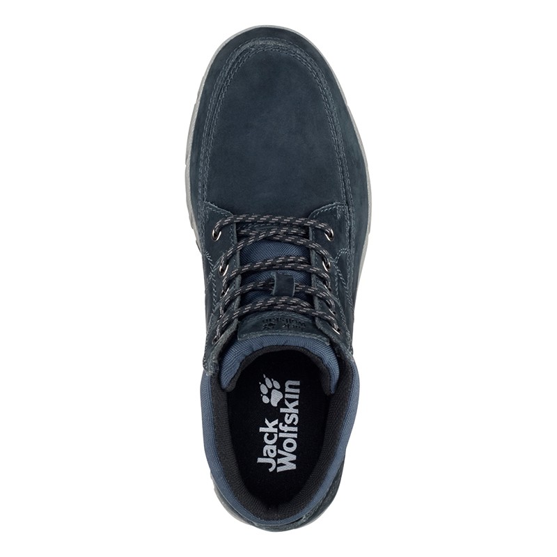 Ботинки мужские Jack Wolfskin Jackson Mid M синие 4043171-1194 изображение 4