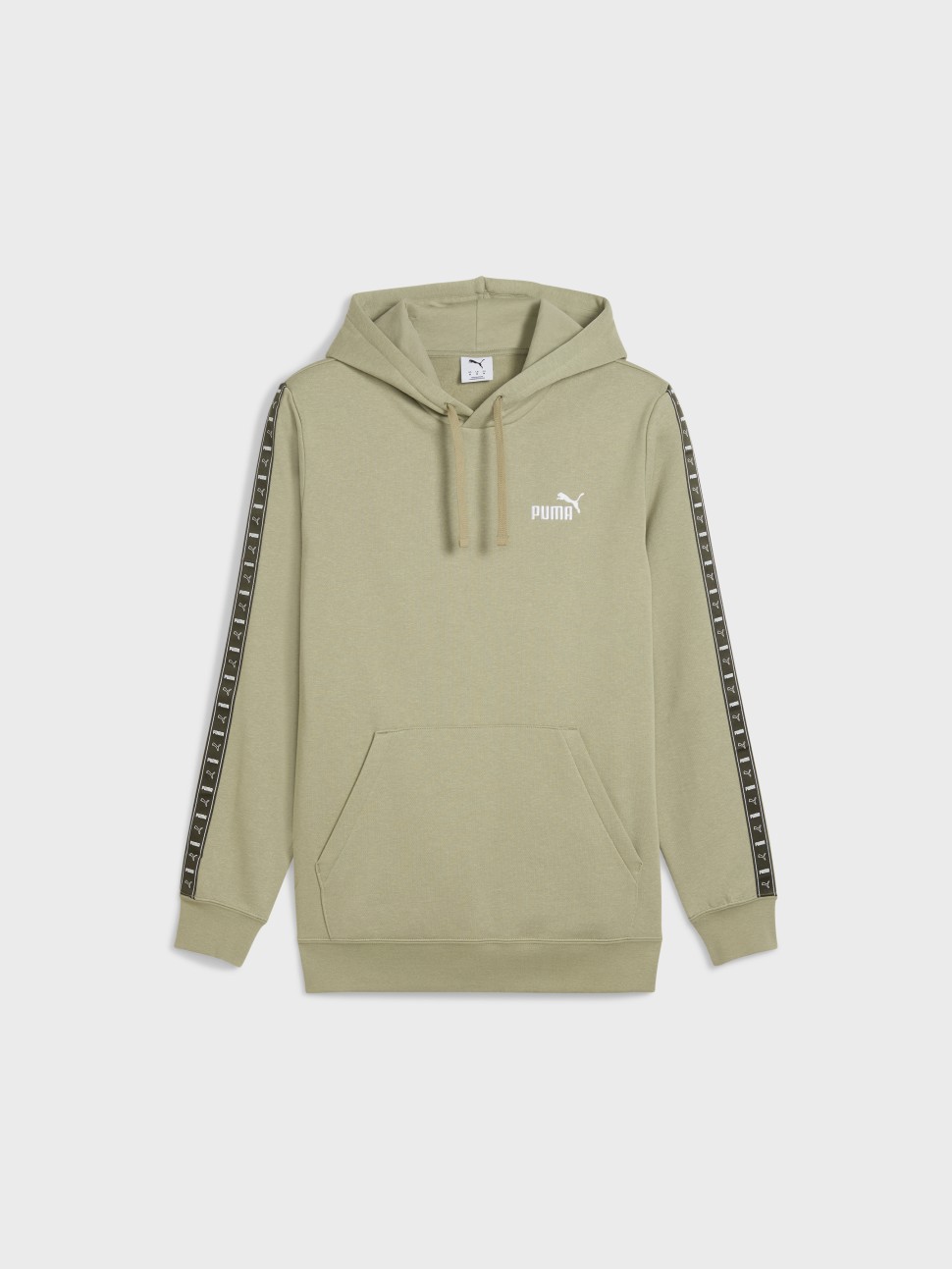Толстовка чоловіча Puma ESS TAPE Hoodie FL оливкова 68467582 — фото 2 — Sport City Толстовка чоловіча Puma ESS TAPE Hoodie FL оливкова 68467582 — фото 2