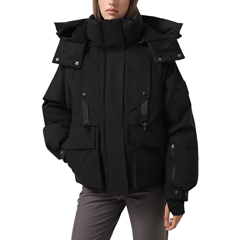 Куртка женская Larum Slicker черная 302519-010