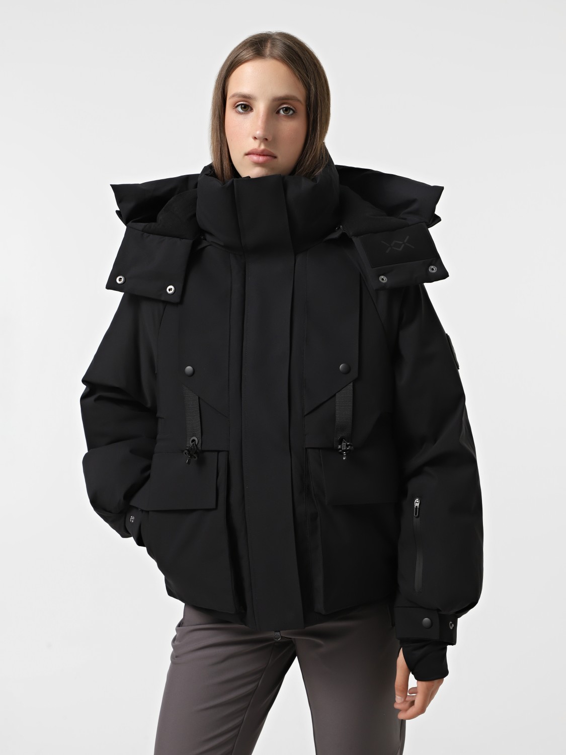 Куртка женская Larum Slicker черная 302519-010 изображение 2