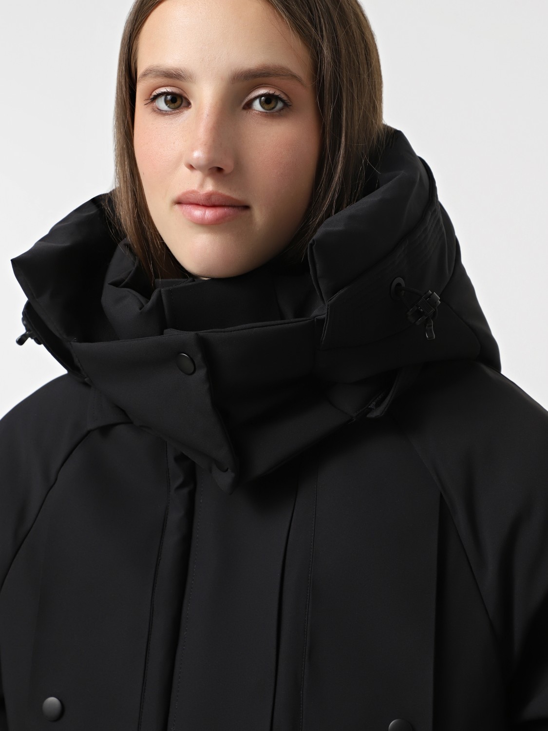 Куртка женская Larum Slicker черная 302519-010 изображение 5