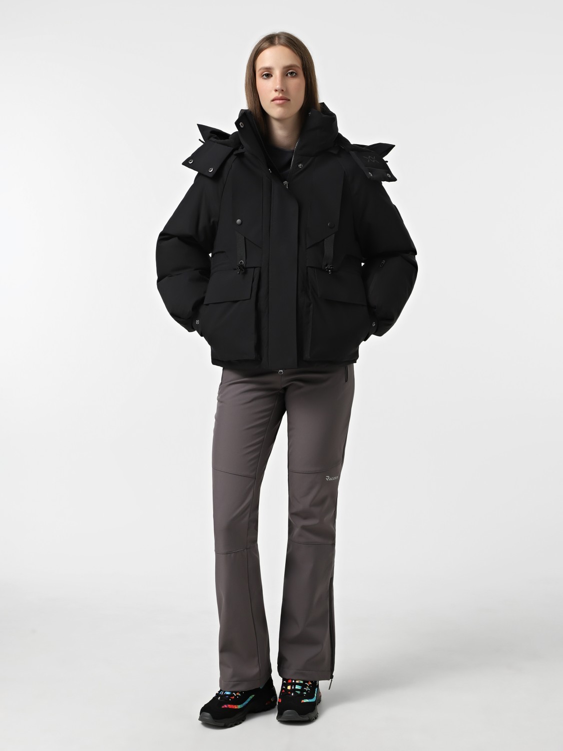 Куртка женская Larum Slicker черная 302519-010 изображение 6