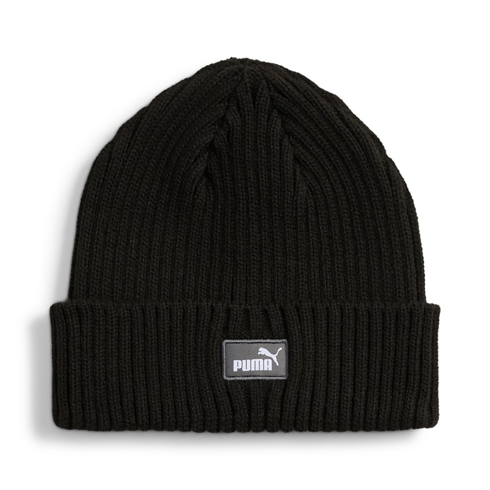Шапка детская Puma CLASSIC Low Crown Beanie Jr черная 02655901 изображение 1