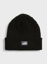 Шапка детская Puma CLASSIC Low Crown Beanie Jr черная 02655901 изображение 2