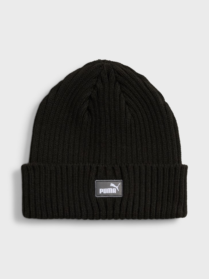 Шапка детская Puma CLASSIC Low Crown Beanie Jr черная 02655901 изображение 2