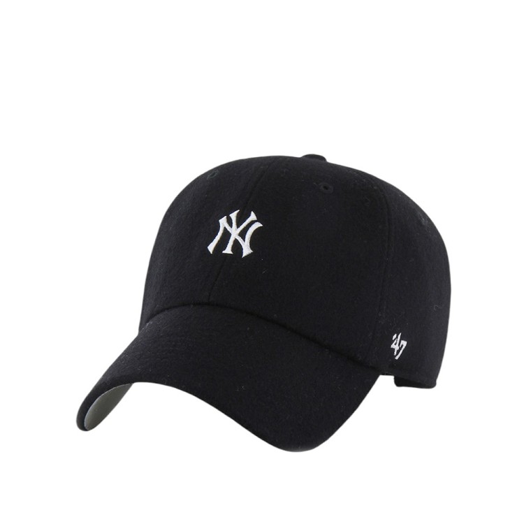 Бейсболка 47 Brand NEW YORK YANKEES PREMIUM BASE черная PBRCU17WIS-BK изображение 1