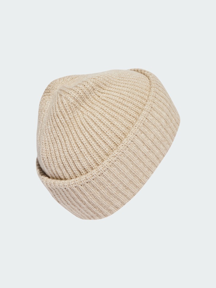 Шапка  Adidas WID CUFF BEANIE бежевая JM1544 изображение 3