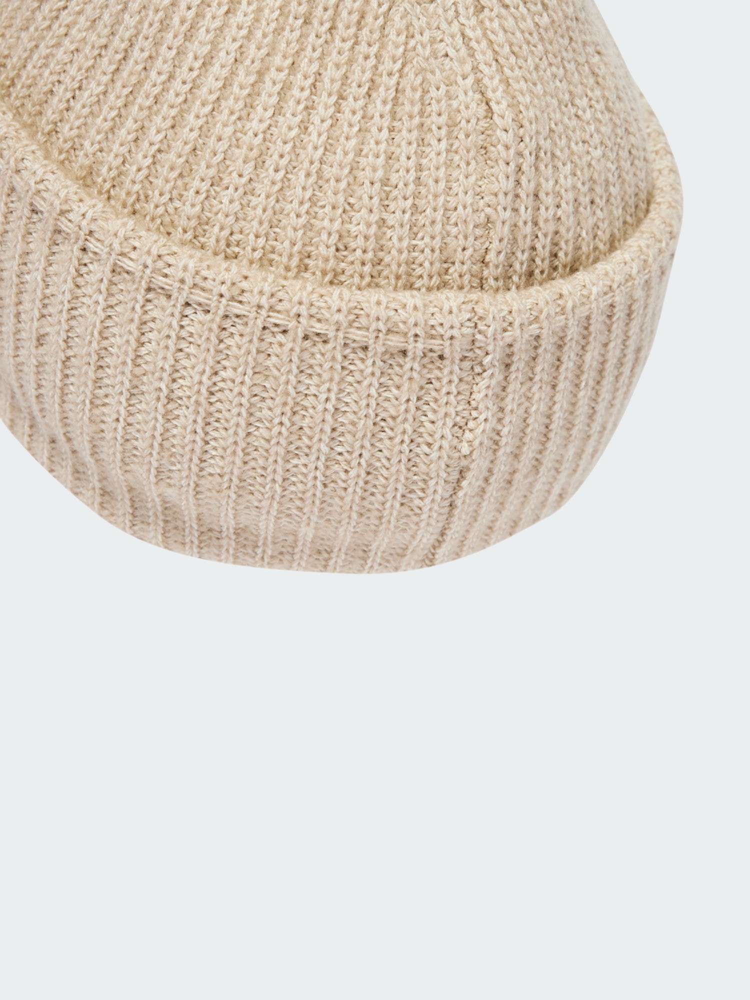 Шапка  Adidas WID CUFF BEANIE бежевая JM1544 изображение 5
