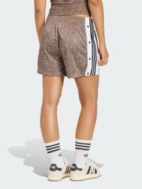 Шорты женские Adidas AOP ADiBREAK SH бежевые KD8821 изображение 3