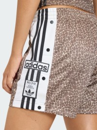Шорты женские Adidas AOP ADiBREAK SH бежевые KD8821 изображение 5