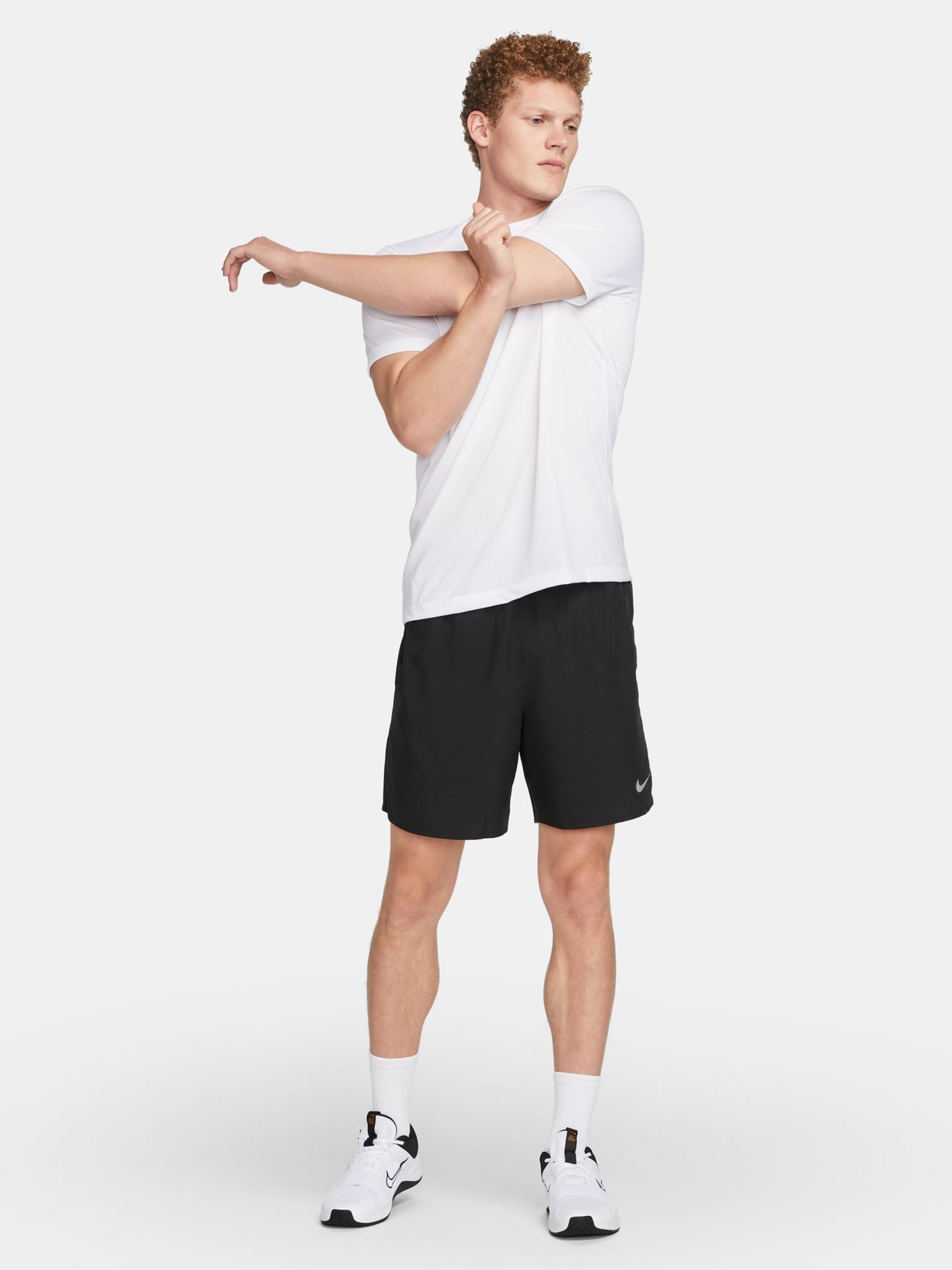 Шорты мужские Nike M NK DF CHALLENGER 7BF SHORT черные DV9359-010 изображение 8