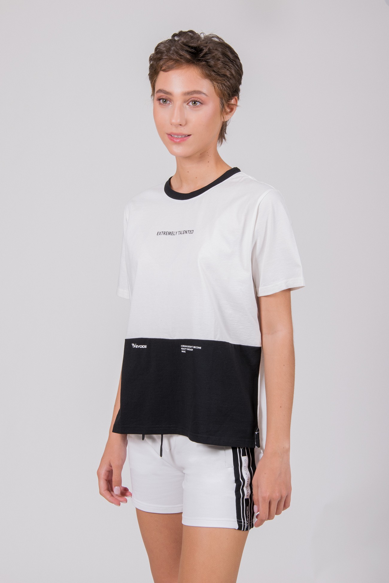 Футболка жіноча Evoids Remina біла 552104-101  изображение 2