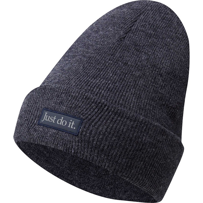 Шапка Nike Sportswear Cuffed Beanie синя CK1320-498  — фото 1