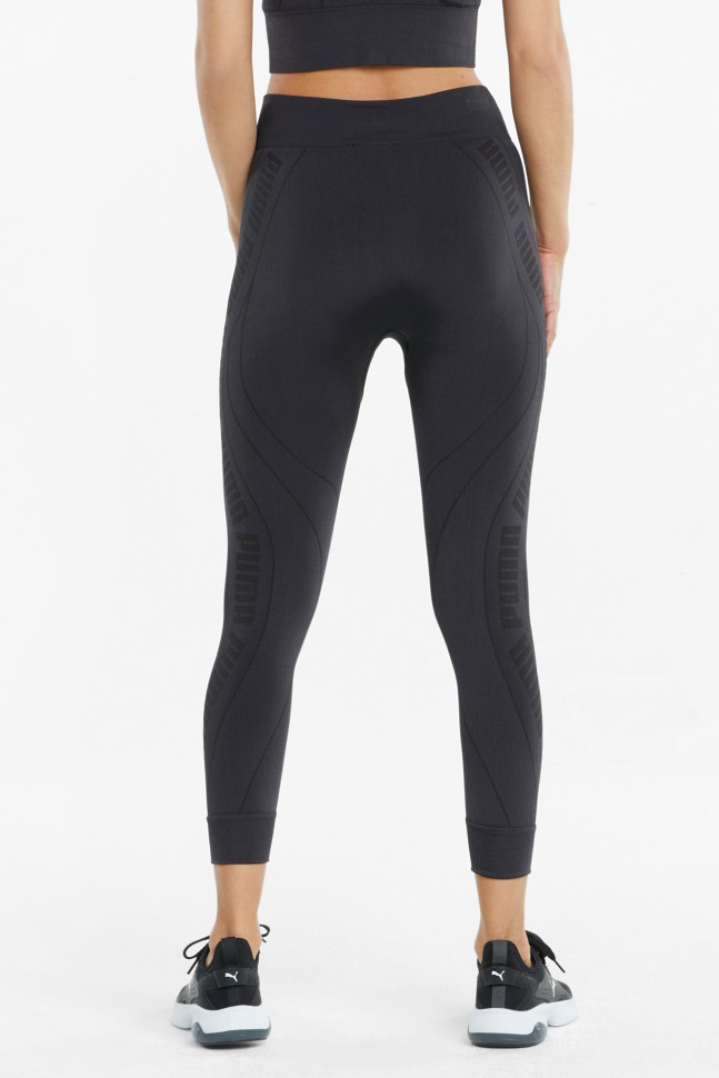 Леггинсы женские Puma Evostripe Evoknit 7 8 Tights черные 58915901 изображение 4