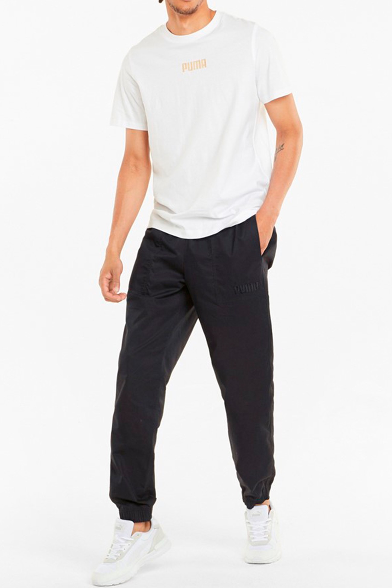 Брюки мужские Puma черные 58935301 изображение 3