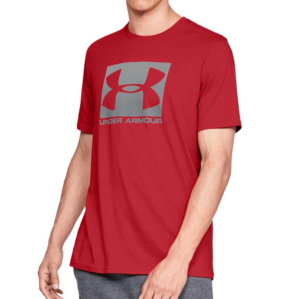 Футболка мужская Under Armour Ua Boxed Sportstyle Ss красная 1329581-600 изображение 1