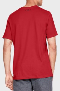Футболка чоловіча Under Armour Ua Boxed Sportstyle Ss червона 1329581-600 изображение 3