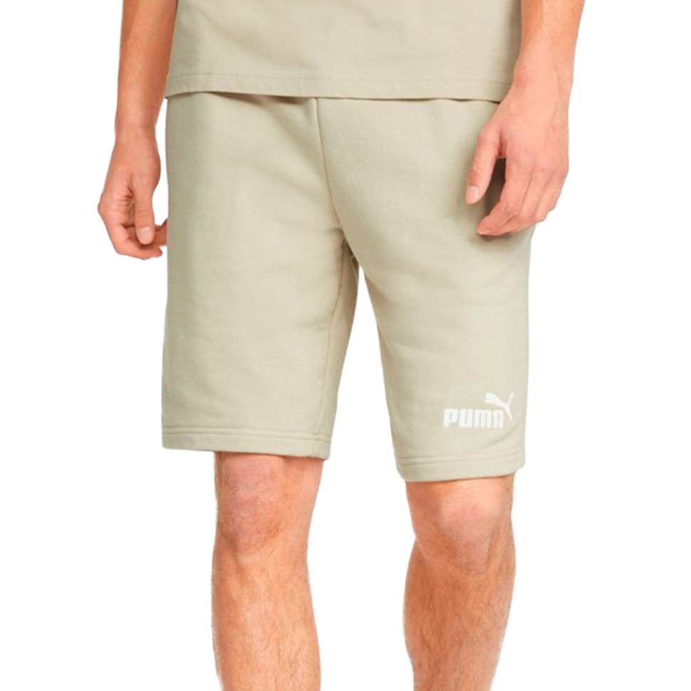 Шорти мужские Puma Ess+ Relaxed Shorts 10 бежевые 84741664 изображение 1