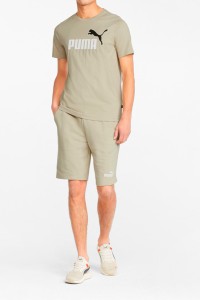 Шорти мужские Puma Ess+ Relaxed Shorts 10 бежевые 84741664 изображение 4