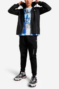 Ветровка мужская FILA Windbreaker  Черный 113469-99 изображение 4