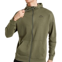 Толстовка чоловіча Kappa  хакі 113718-Y3 изображение 1