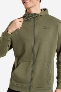 Толстовка чоловіча Kappa  хакі 113718-Y3 изображение 2