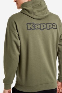Толстовка чоловіча Kappa  хакі 113718-Y3 изображение 4