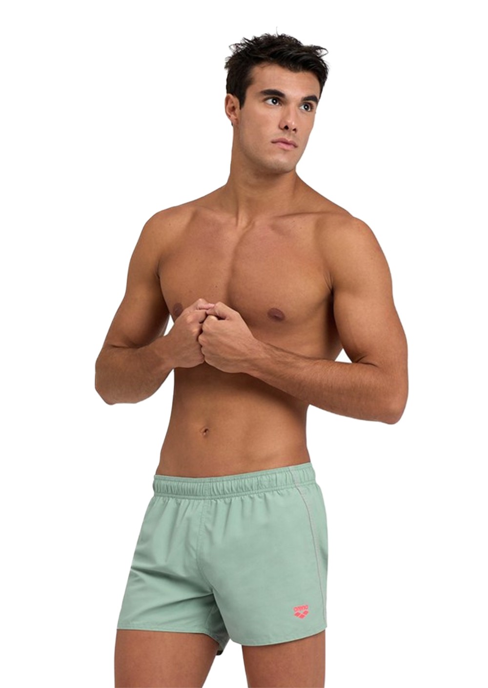 Шорты мужские Arena FUNDAMENTALS X-SHORT R зеленые 006441-630 изображение 2