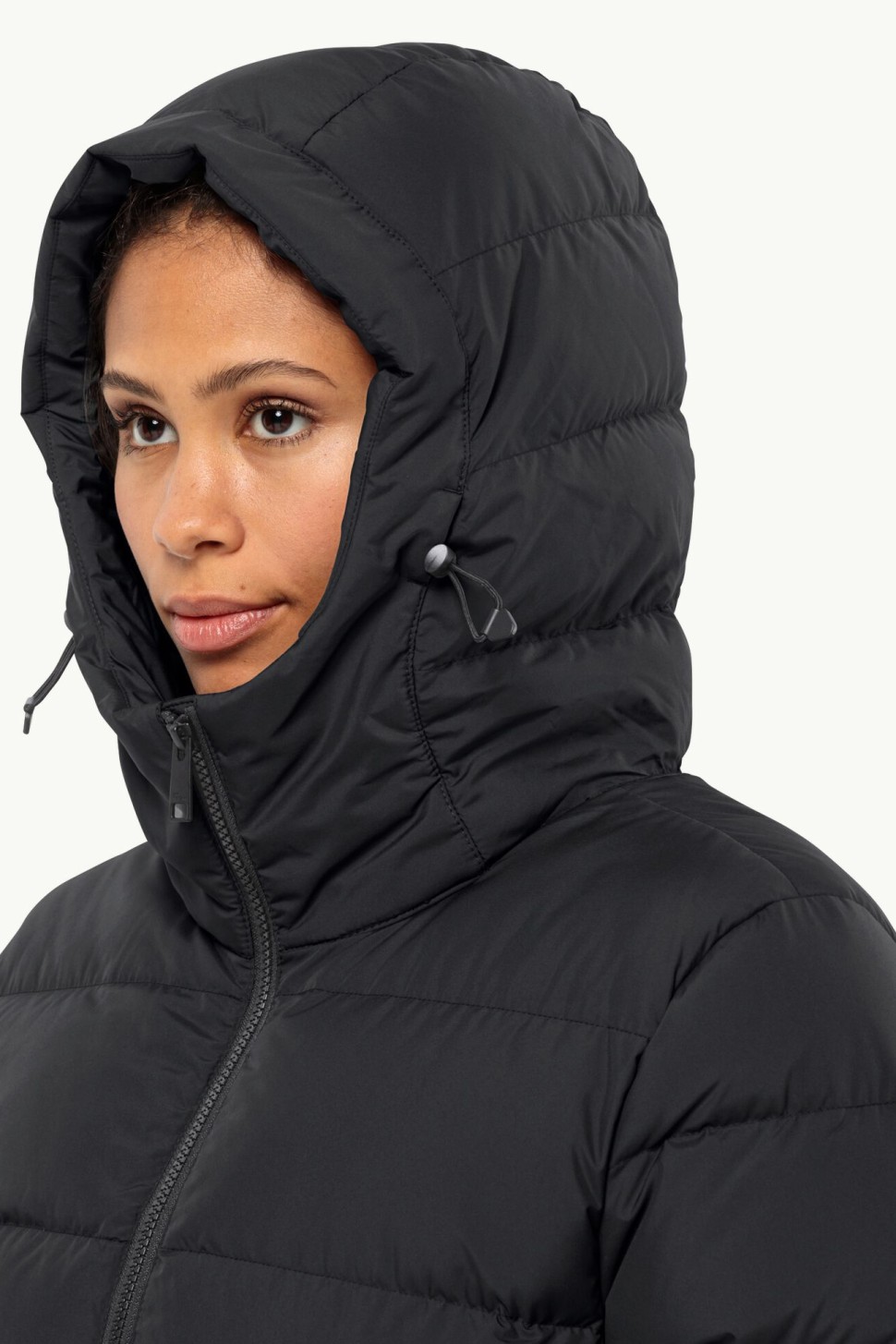 Куртка жіноча Jack Wolfskin FROZEN PALACE JACKET W чорна 1204913-6000 — фото 6