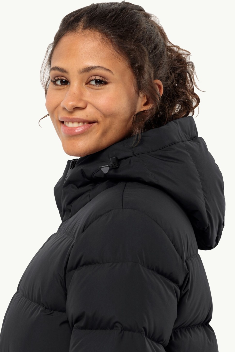 Куртка жіноча Jack Wolfskin FROZEN PALACE JACKET W чорна 1204913-6000 — фото 7